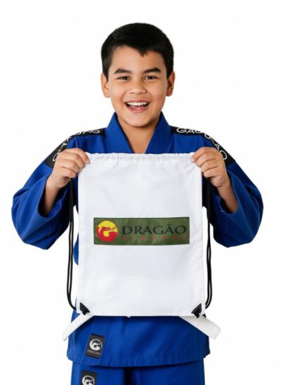 Kimono Judo Jiu Jitsu Infantil Kids Azul com faixa