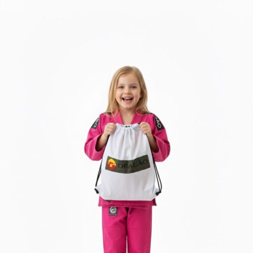 Kimono Judo Jiu Jitsu Infantil Kids Rosa+ faixa