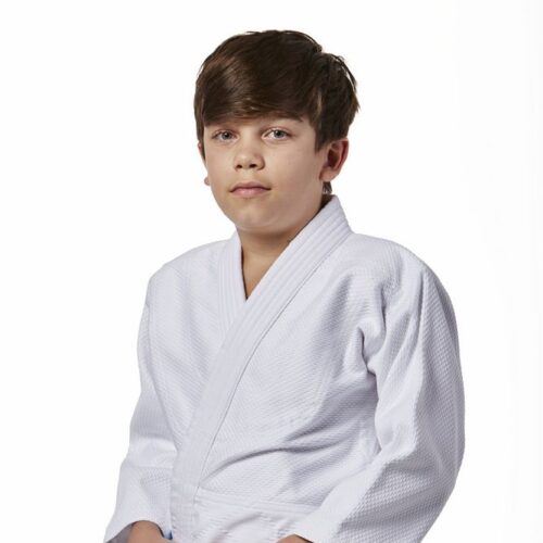 Kimono Judo Prata Branco  Infantil