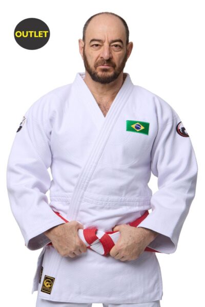 Blusão Judo Champion Branco Adulto A4